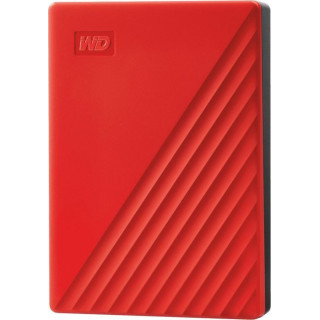 Dysk twardy WD My Passport 4TB czerwony - WDBPKJ0040BRD-WESN - 
